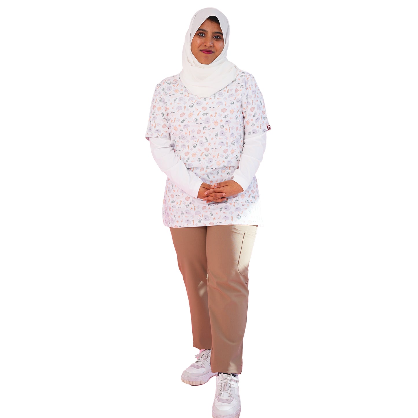 OCEANA Women's Pocket Scrub Tunic