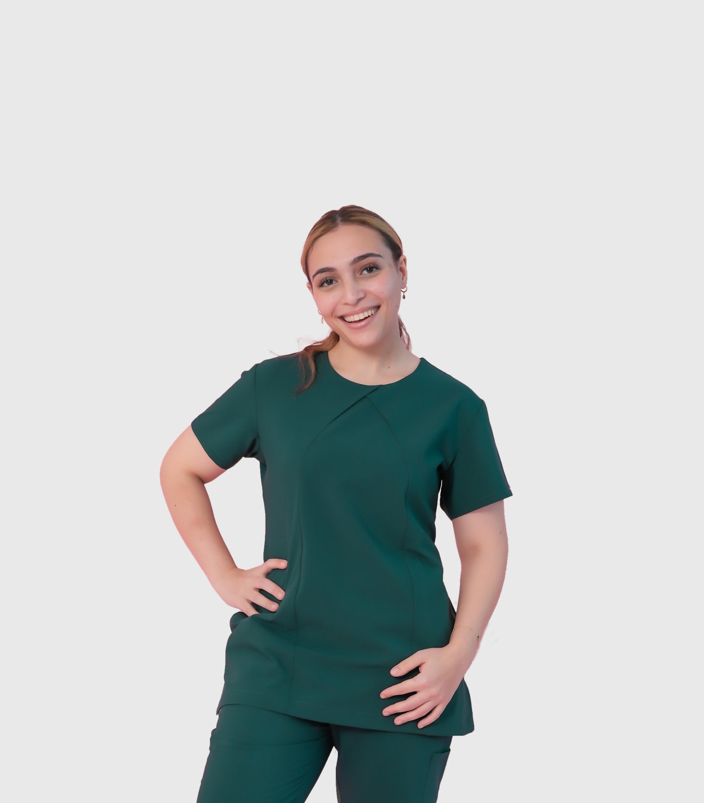 Rose Women's Scrub Tunic
