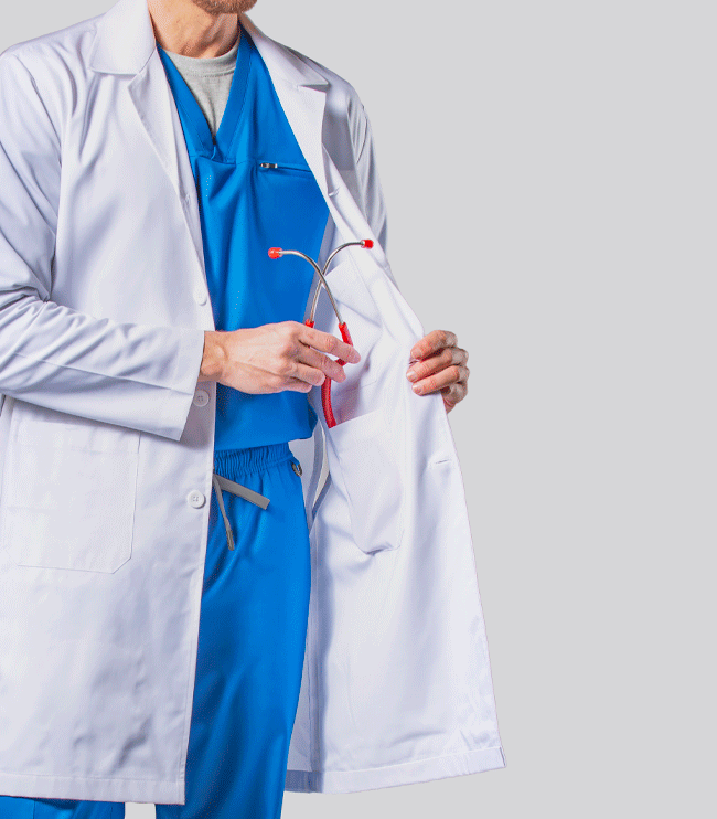 LIMA Unisex Long Lab Coat