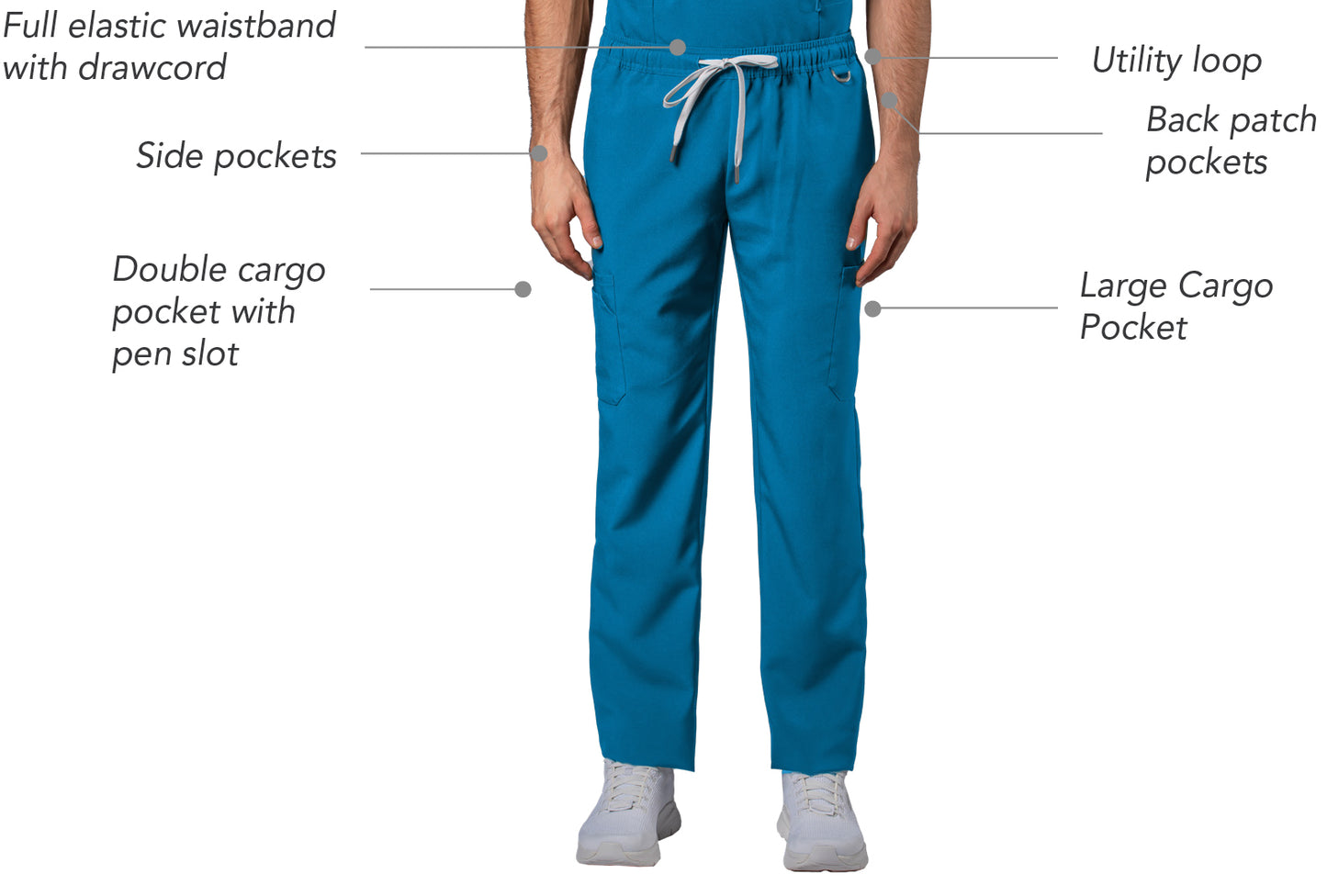 HUGO Men's Scrub Pants