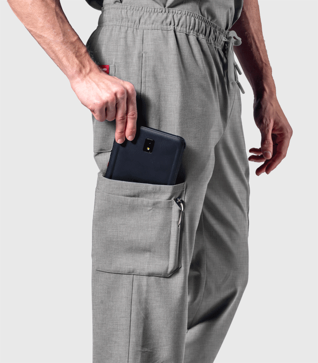 EcoFlex Hugo Men's Cargo Scrub Pant