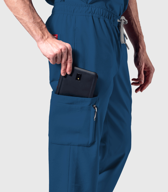 EcoFlex Hugo Men's Cargo Scrub Pant