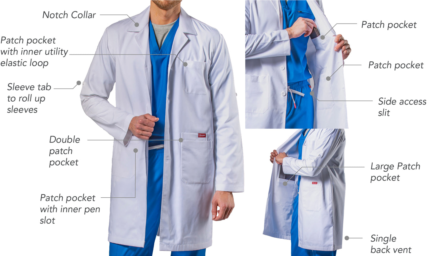 LIMA Unisex Long Lab Coat