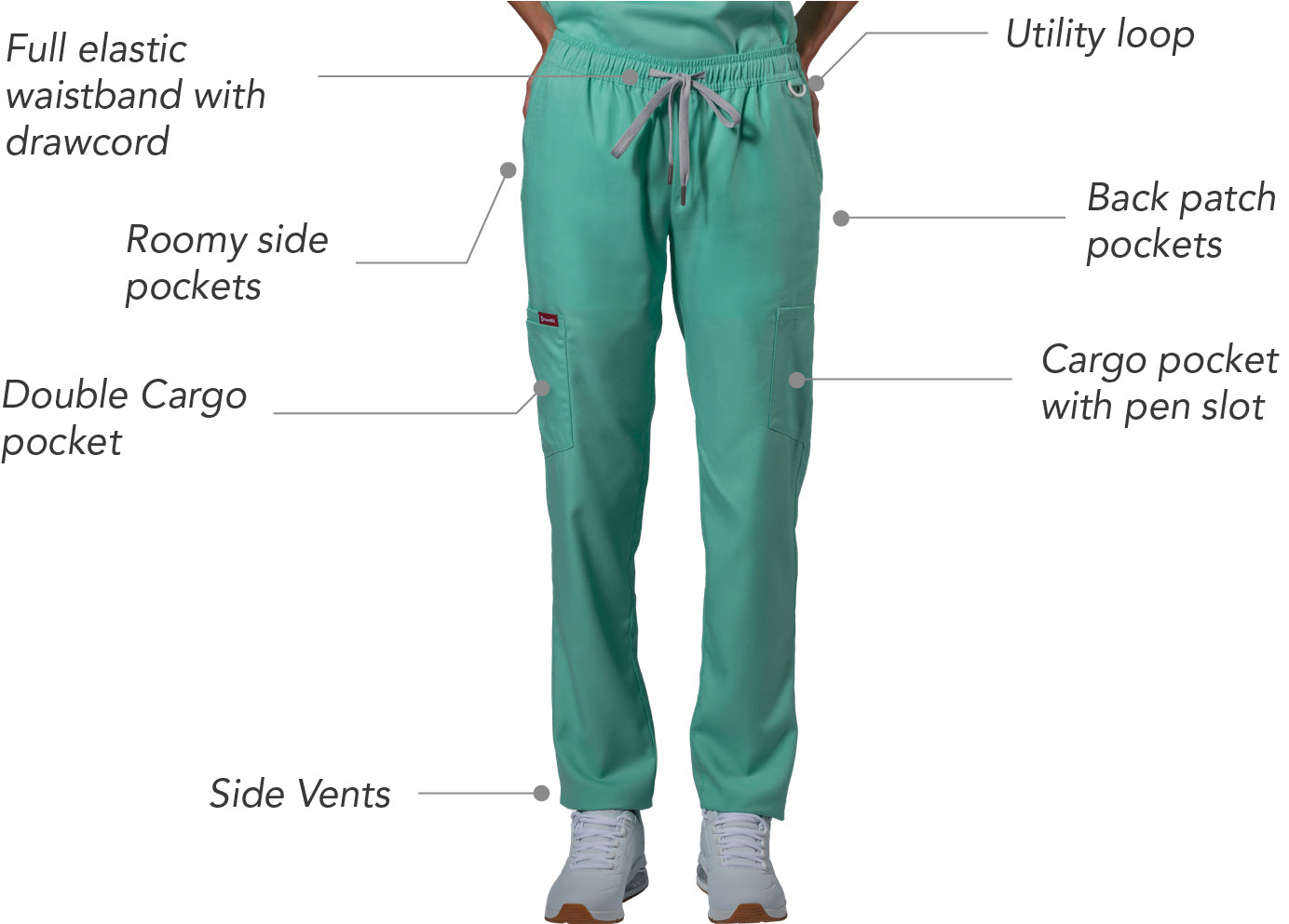Venus Women's Scrub Pants